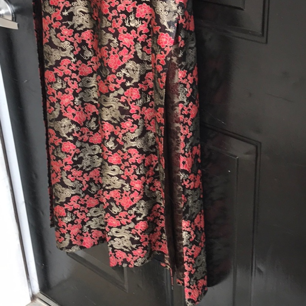 Asian Style Split Tail Duster By Cache. Size M - image 7